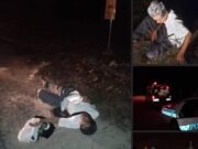 Anak tinggalkan bapa di tepi jalan