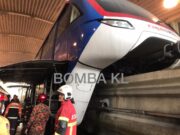 Tekanan angin tayar rendah punca gerabak monorel meletup