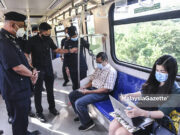 PDRM, APAD Periksa Pematuhan SOP Pengendali Stesen LRT