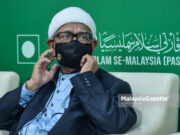 Hadi menghadap Sultan Nazrin di Istana Kinta