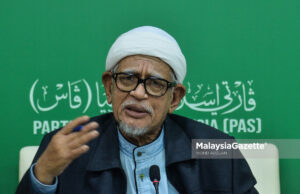 Abdul Hadi Awang PAS GE14 14th General Election Perikatan Nasional Islam Muslim