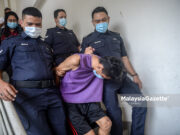 Bapa tikam perut bayi kandung menangis teresak-esak dipenjara 10 tahun