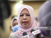 Menteri Pembangunan Wanita, Keluarga dan Masyarakat (KPWKM), Datuk Seri Rina Harun.