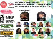 Program amal IRAMA bantu Bob Lokman bersama artis Johor
