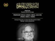 Agong, Permaisuri zahir ucapan takziah atas pemergian Ungku Abdul Aziz