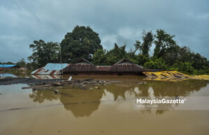 Paras sungai bahaya, penduduk di lima negeri diminta waspada