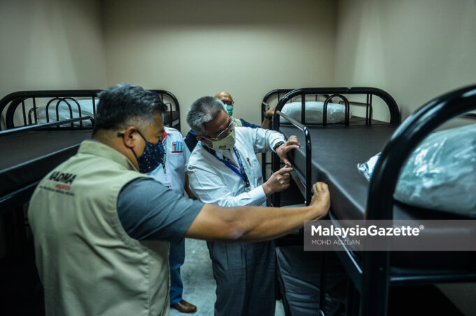 MGF16012021_LAWATAN MENTERI KESIHATAN KE MAEPS-11