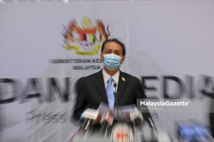 Ketua Pengarah Kesihatan Malaysia, Tan Sri Dr Noor Hisham Abdullah.