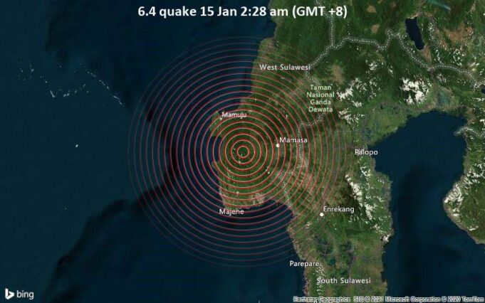 earthquake, sulawesi