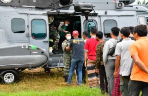 TUDM hantar bekalan makanan ke kawasan terjejas banjir di Temerloh
