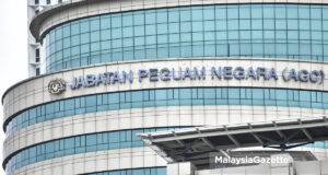 case item The Attorney-General’s Chamber (AGC) in Putrajaya. PIX: FAREEZ FADZIL / MalaysiaGazette / 04 NOVEMBER 2020. Hasanah Abdul Hamid US$6.94 million case item MACC MEIO