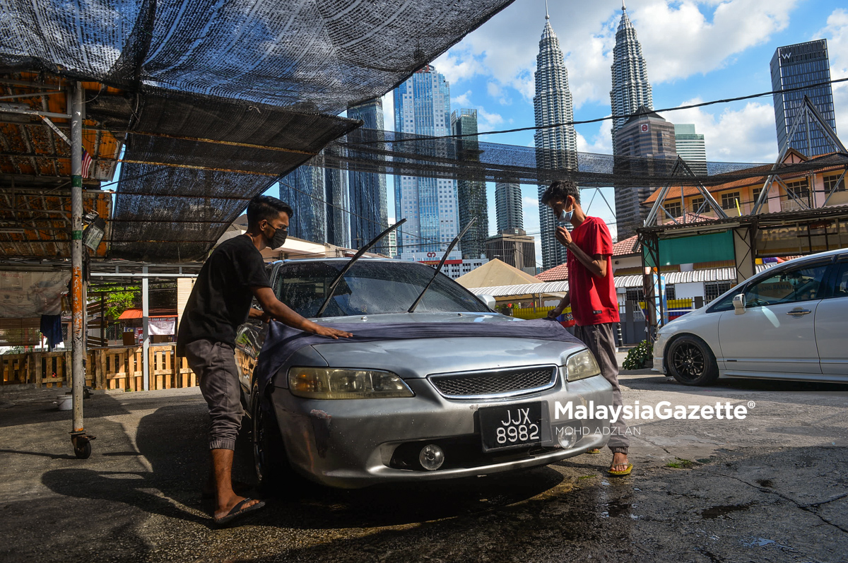 Pkp 2 0 Pusat Mencuci Kereta Jadi Tumpuan Warga Kota