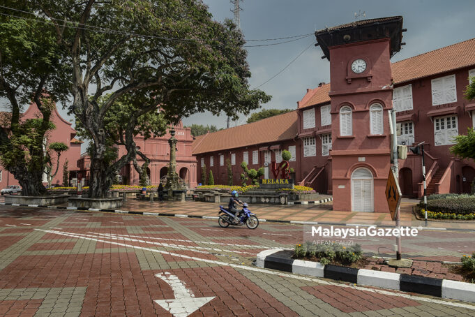 Suasana lenggang Jonker Walk