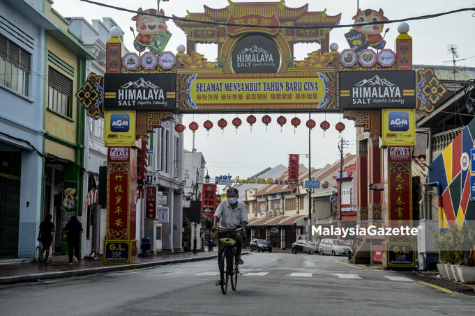 Suasana lenggang Jonker Walk