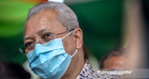 Dr. Muhammad Faiz Na’aman UMNO supreme Council meeting Janda Baik PPBM Parti Pribumi Bersatu Malaysia Minister of Federal Territories, Tan Sri Annuar Musa. PIX: AFIQ HAMBALI / MalaysiaGazette / 20 DECEMBER 2020.
