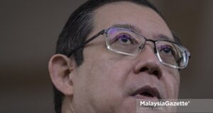 The Secretary-General of DAP, Lim Guan Eng PIX: HAZROL ZAINAL / MalaysiaGazette / 21 DECEMBER 2020. Malaysiakini donation
