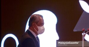 apology Prime Minister Tan Sri Muhyiddin Yassin. PIX: SYAFIQ AMBAK / MalaysiaGazette / 28 SEPTEMBER 2020 quarantine Mohd Puad Zarkashi UMNO defamation
