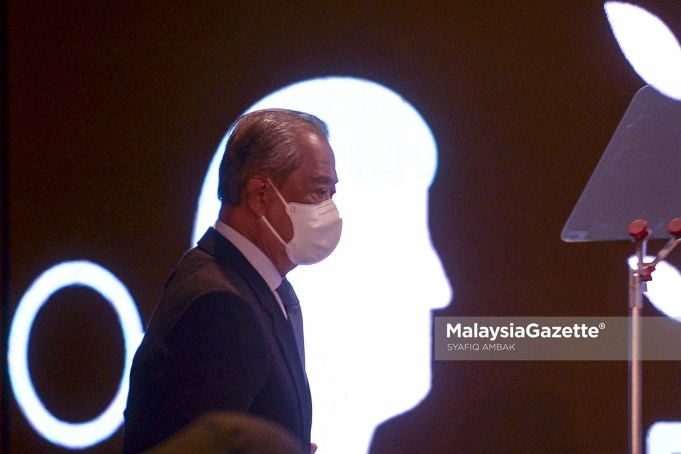 apology Prime Minister Tan Sri Muhyiddin Yassin. PIX: SYAFIQ AMBAK / MalaysiaGazette / 28 SEPTEMBER 2020 quarantine Mohd Puad Zarkashi UMNO defamation