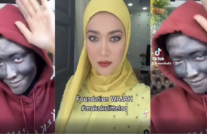 Hina kulit gelap, Syatilla mohon maaf