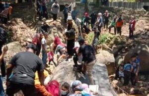 Pengunjung cemas jambatan gantung pusat rekreasi putus