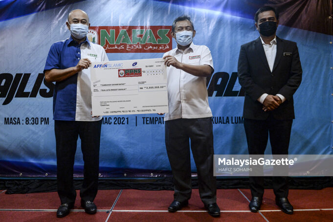 MAHLIS PENYERAHAN TAMBAHAN SAHAM PPNS KEPADA NAFAS