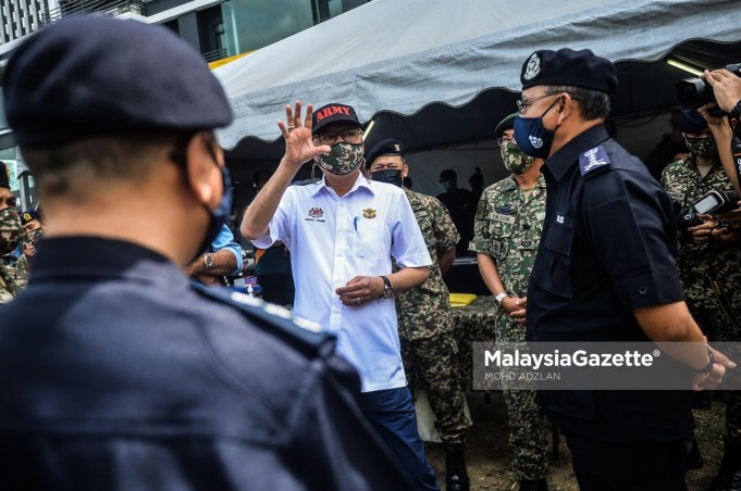 MCO ends CMCO Senior Minister (Security Cluster), Datuk Seri Ismail Sabri Yaakob. PIX: MOHD ADZLAN / MalaysiaGazette / 01 FEBRUARY 2021