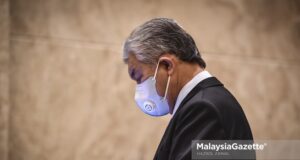 Former Deputy Prime Minister cum President of UMNO, Datuk Seri Dr Ahmad Zahid Hamidi. PIX: HAZROL ZAINAL / MalaysiaGazette / 23 JUNE 2020. money laundering criminal breach of trust corruption Yayasan Akalbudi foundation Paul Wong Sang Woo donation RM10 million