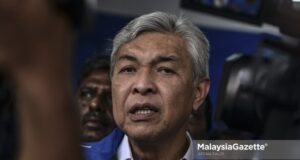 The Chairman of Barisan Nasional (BN), Datuk Seri Dr. Ahmad Zahid Hamidi. PIX: AFFAN FAUZI / MalaysiaGazette / 23 AUGUST 2020 parliament sitting MCO