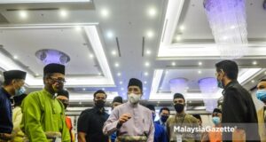 Minister of International Trade and Industry, Datuk Seri Mohamed Azmin Ali. PIX: MOHD ADZLAN / MalaysiaGazette /26 MARCH 2021 Undi 18 Gombak GE15