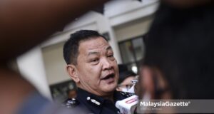Inspector-General of Police (IGP) Tan Sri Abdul Hamid Bador. PIX: SYAFIQ AMBAK / MalaysiaGazette / 28 AUGUST 2020 Macau Scam police inspector release suspects Penang