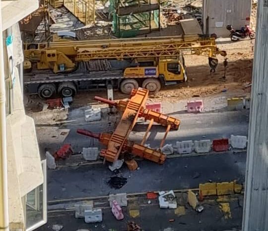 Puncak Banyan SUKE crane structure collapse Another victim has been identified in the Sungai Besi-Ulu Kelang Elevated Expressway (SUKE) crane launcher structure collapse at Cheras.