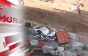 Besi Kren Launcher Pembinaan Lebuhraya Hempap Kereta #MGFlash
