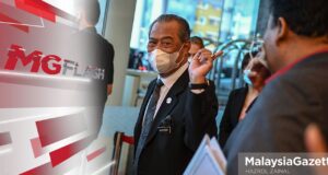 The President of  Parti Pribumi Bersatu Malaysia, Tan Sri Muhyiddin Yassin walks out after chairing the Bersatu Supreme Council Meeting at the Everly Hotel in Putrajaya. PIX: HAZROL ZAINAL / MalaysiaGazette / 04 MARCH 2021 UMNO cooperation GE15 15th General Election