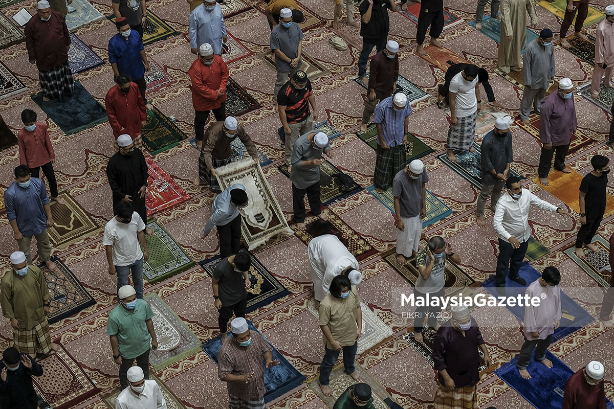 Hanya 50 jemaah solat Jumaat, Aidiladha di Johor