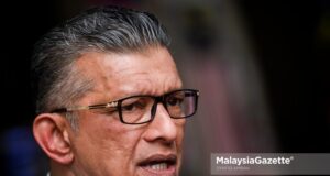 Rosland Mohd. Arif, the President of Malaysian Association for Consumers and Borrowers Solutions (4PM). PIX:  SYAFIQ AMBAK / MalaysiaGazette