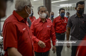 Muhyiddin dan MPT Bersatu Hadir Mesyuarat Bincang Hala Tuju Dengan UMNO