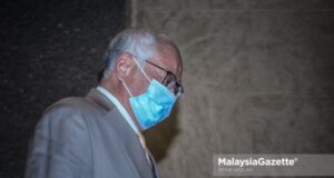 Former Prime Minister, Datuk Seri Najib Tun Razak arrives at the Palace of Justice in Putrajaya for his appeal proceeding on the misappropriation of RM42 million belonging to SRC International Sdn Bhd. PIX: MOHD ADZLAN, 28 APRIL 2021.