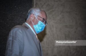 Former Prime Minister, Datuk Seri Najib Tun Razak arrives at the Palace of Justice in Putrajaya for his appeal proceeding on the misappropriation of RM42 million belonging to SRC International Sdn Bhd. PIX: MOHD ADZLAN, 28 APRIL 2021.