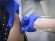 fourth dose booster fully vaccinated (Picture for representational purposes only) A senior citizen being injected with Covid-19 vaccine during the Second Phase of the National Covid-19 Immunisation Programme at the Kuala Lumpur Hospital. PIX: SYAFIQ AMBAK / MalaysiaGazette / 26 APRIL 2021. AstraZeneca Adham Baba anti-vaxxers fake vaccination certs vaccine