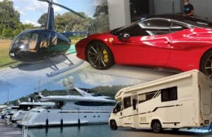 The Malaysian Anti-Corruption Commission (MACC) seized two private helicopters, more than 10 luxury cars and a yacht belonging to the government projects cartel syndicate leader with Datuk title Among the luxury vehicles seized during a raid on the government projects cartel syndicate leader government projects cartel
