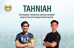 Agong bangga dua pelajar Malaysia dipilih ke Harvard College