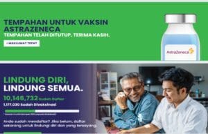 Tempahan vaksin AstraZeneca dibuka adalah palsu – JKJAV