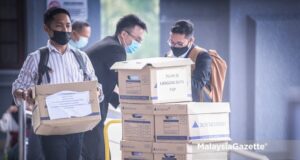 1MDB forfeiture suit The High Court dismissed the application of the government to forfeit RM115 million seized by the police in 2018 from Pavilion Residences. FILE PIX: MalaysiaGazette