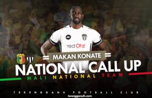 Makan Konate dapat panggilan skuad kebangsaan Mali