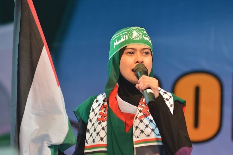 Lantang pejuang isu Palestin, Heliza dapat amaran IG