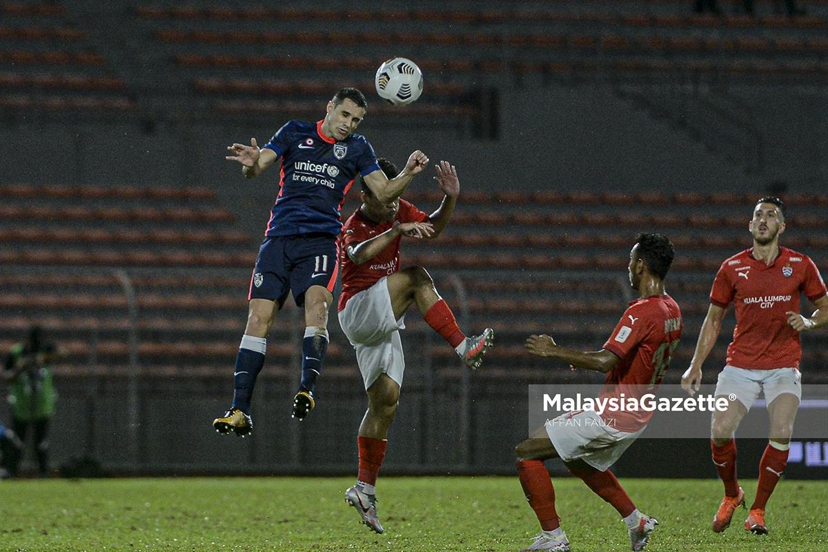 Liga Super Malaysia Kuala Lumpur Berjaya Ikat Johor Darul Ta Zim 1 1