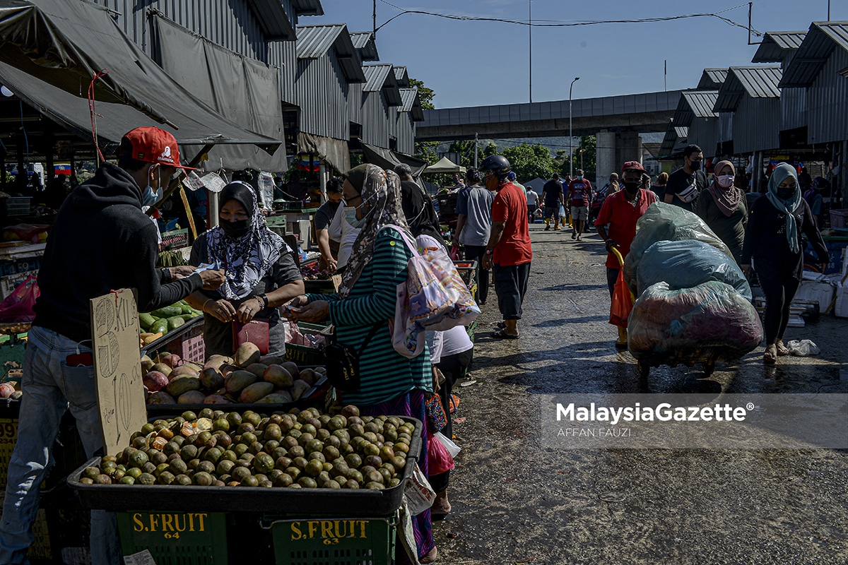 Pasar Harian Selayang Dalam Tempoh PKP #DailyLife