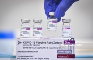 The AstraZeneca Covid-19 vaccine. PIX: SYAFIQ AMBAK / MalaysiaGazette / 05 MAY 2021