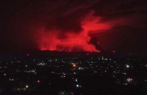 Penduduk Goma panik Gunung Nyiragongo meletus