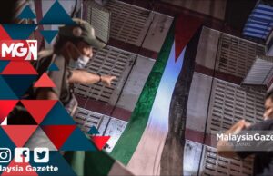 MGNews: Flat Sri Pulau Pinang Naikkan Bendera Palestin Tanda Solidariti